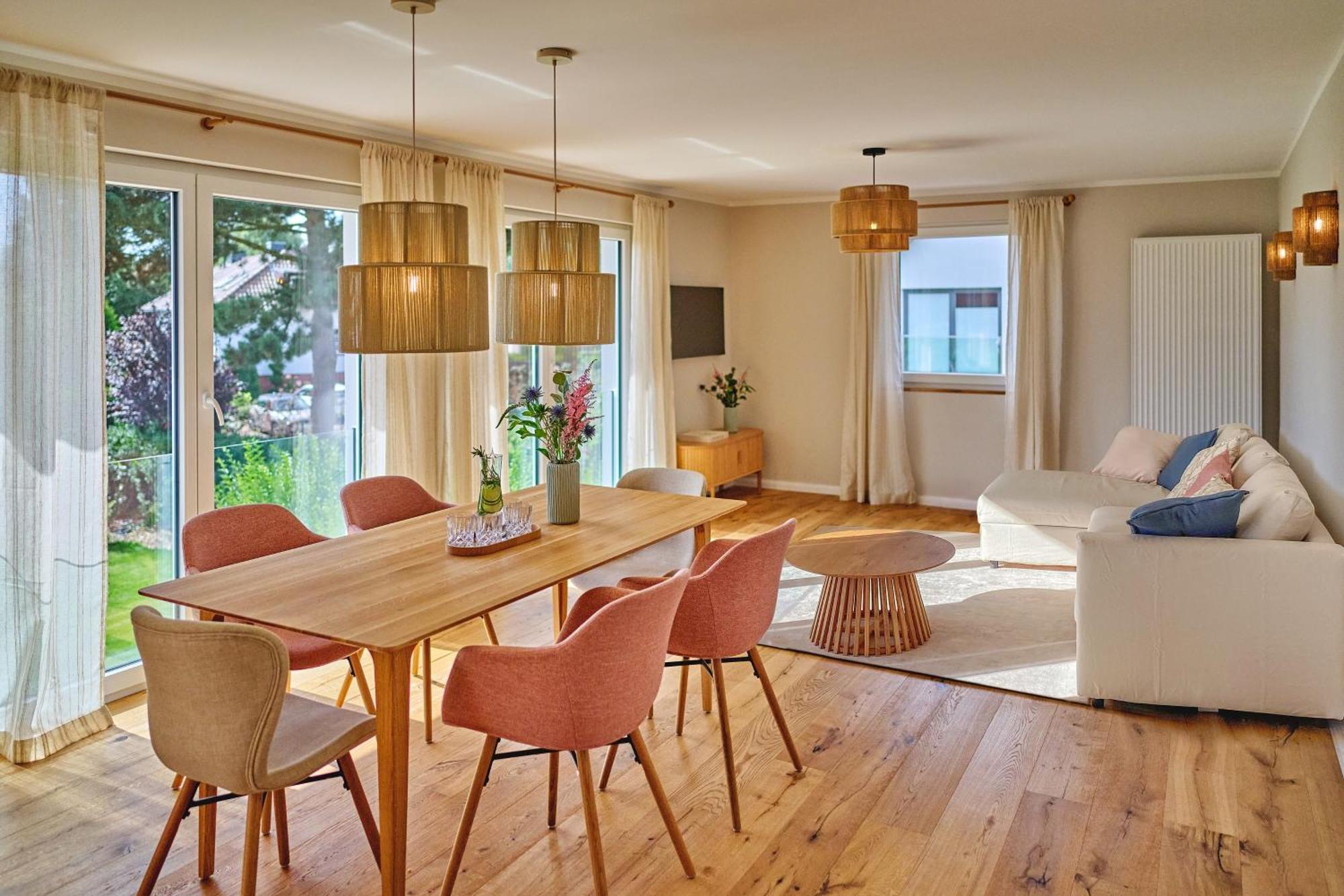 Lykke Hus - Wohnung Fridas Ausblick Og 蒂门多弗施特兰德 外观 照片
